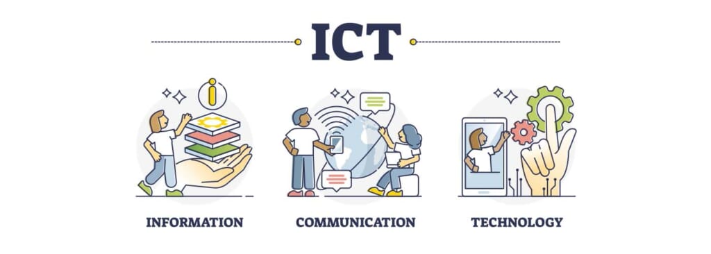 What are the advantages of ICT in education?