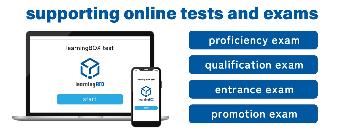 Web-based certification tests and exams online.