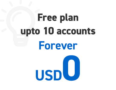 0 yen for unlimited period with Free Plan